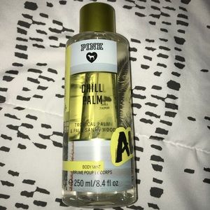 Pink chill palm body spray